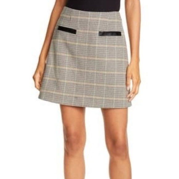 A.L.C. “Reynolds” Plaid Mini Skirt Size 2 New Without Tags! - Picture 6 of 11